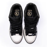 KROJAY Onyx Black Leather Shoes